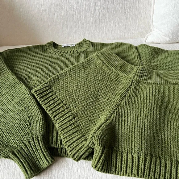 Good American Chunky Cable Knit Set - Picture 4 of 5